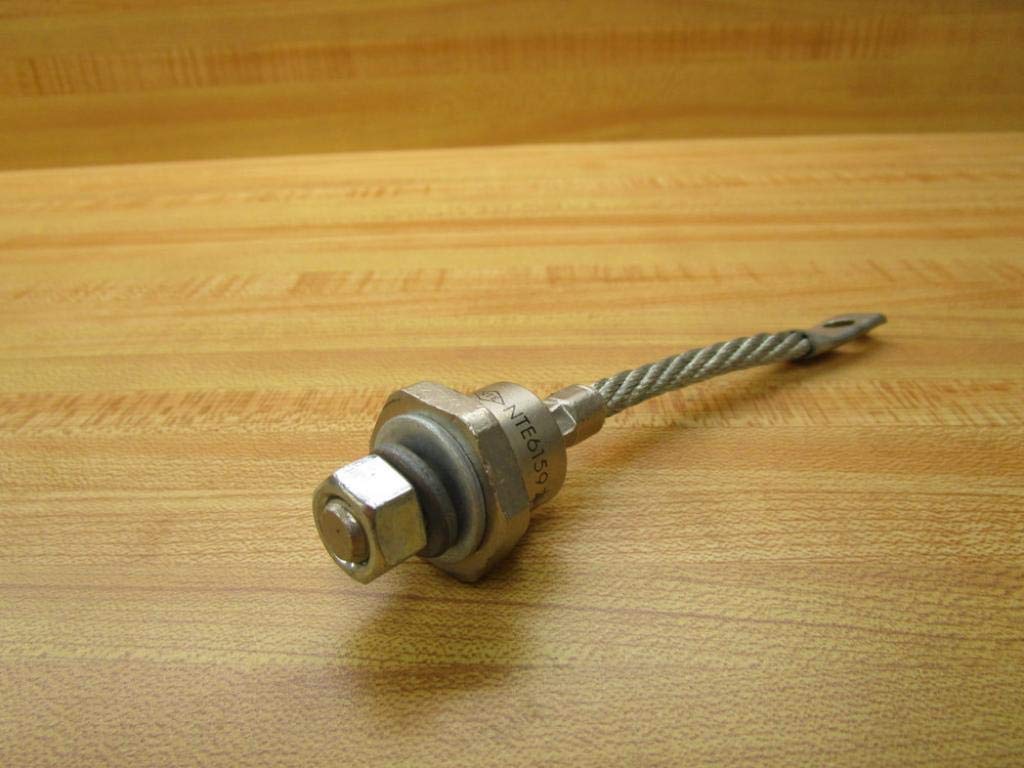 NTE Electronics NTE6159 Silicon Industrial Rectifier, Do-8 Stud Mount Package, Anode Case, 150 Amp Maximum Forward Current, 1000V Peak Reverse Voltage