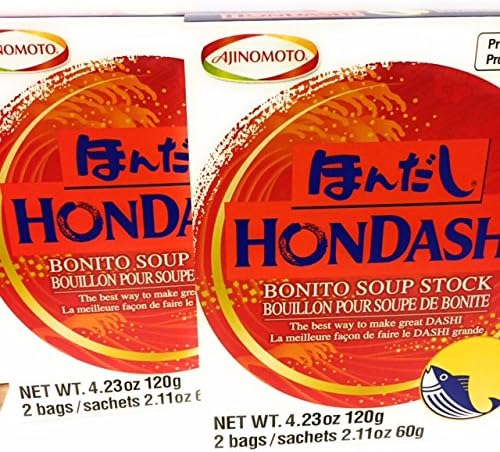 Hondashi Bonito Soup Stock 4.23oz (Two Packs - 4 bags)