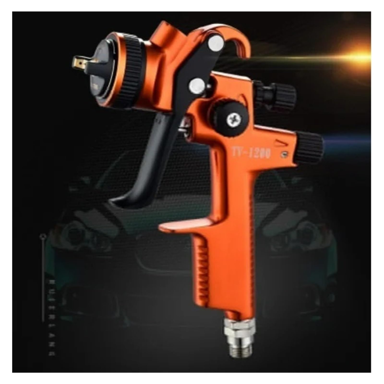 JVDDI Spray Gun Stainless Steel Nozzle Atomization Professional Sprayer Paint Airbrush for Car Painting
