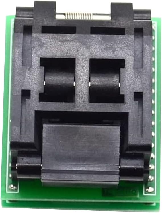 Test Socket TQFP32 QFP32 to DIP32 IC Programmer Adapter Chip Integrated Circuit Programming Test Socket Burning