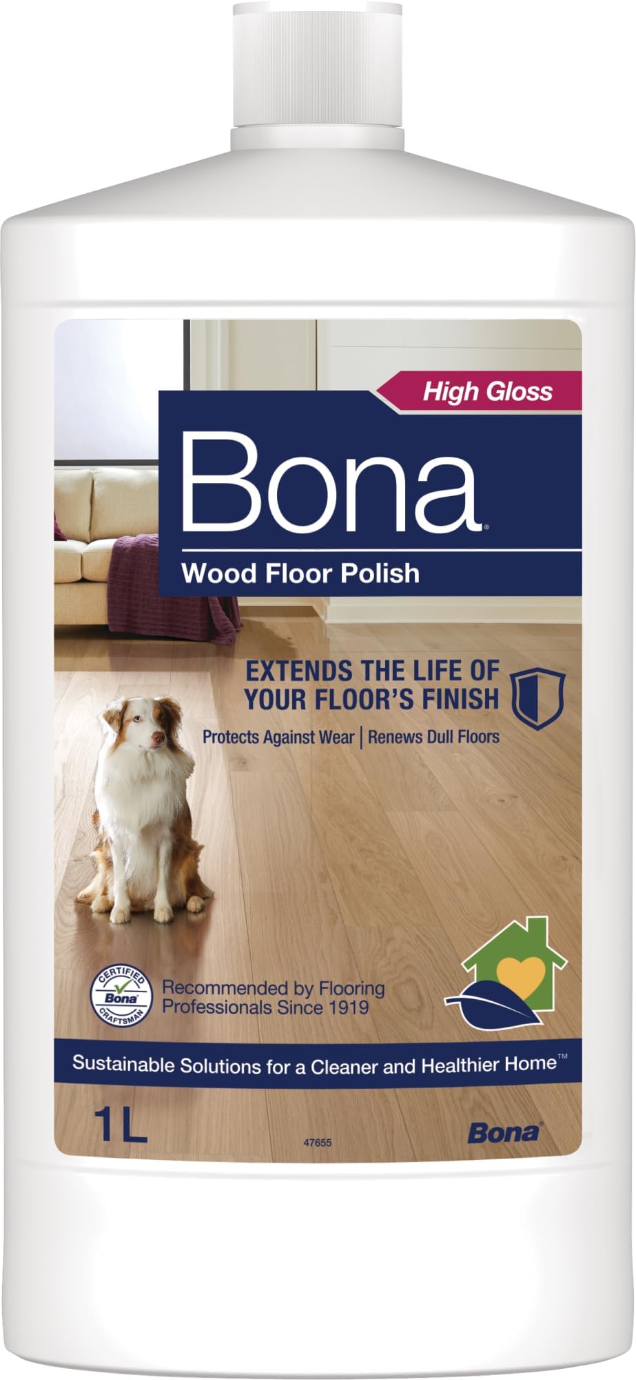 Bona Gloss Wood Floor Polish 1 Litre