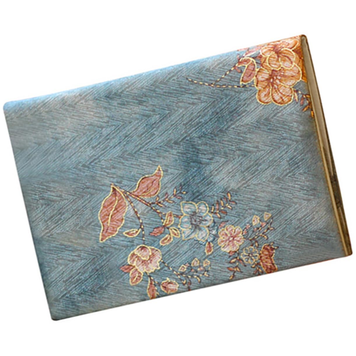 Lurrose 4 Pièces veste de livre réglable credence bookcase protecteur de livre créatif couverture de livre de poche pochette de livre faite à la main pochette de livre exquise en tissu