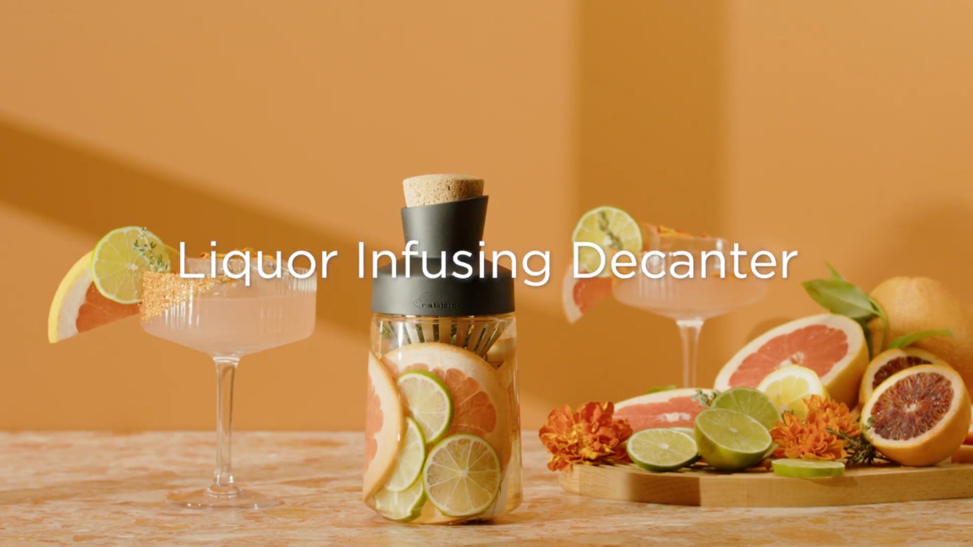 Amazon.com | Rabbit Liquor Infusing Decanter 20 oz Alcohol