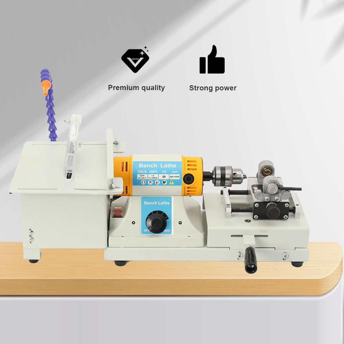 Poliermaschine Set Tischpolierer 750W Elektrische Schmuck Schleifmaschine