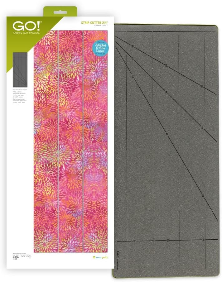 GO! Strip Cutter-2 1/2" (2" Finished) Fabric Cutting Die