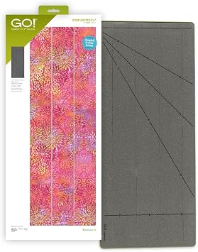AccuQuilt GO! Strip Cutter-2 1/2" 2" Finished Fabric Cutting Die