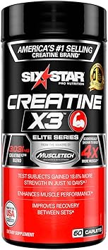 Amazon.com: Six Star Creatine Pills Post Workout X3 Creatine Capsules ...