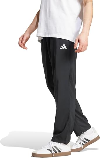 adidas Men's Essential Three Stripes Stanford Pant Open Hem