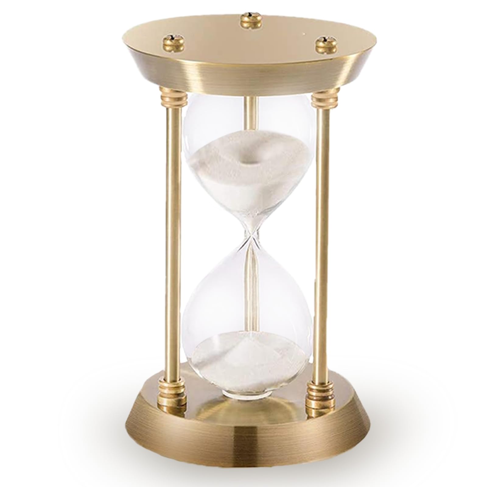 Large Sand Timer 60 Minute, Big Hourglass,Antique Brass Sand Clock