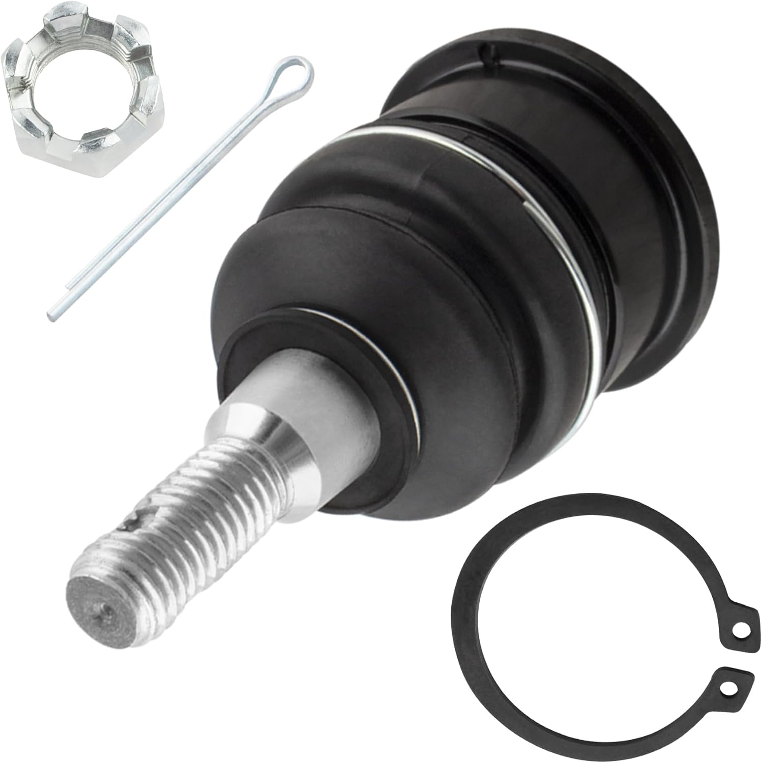 K6693 K6696 Front Upper & Lower Suspension Ball Joints for Chevrolet Silverado GMC Sierra 2500 HD 2001-2010 Silverado Sierra 2500 3500 Suburban 2500 Yukon XL Hummer H2 2003-2009, Pack of 4