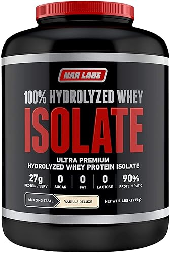 NAR LABS Aislado de suero hidrolizado 5lbs - Vainilla