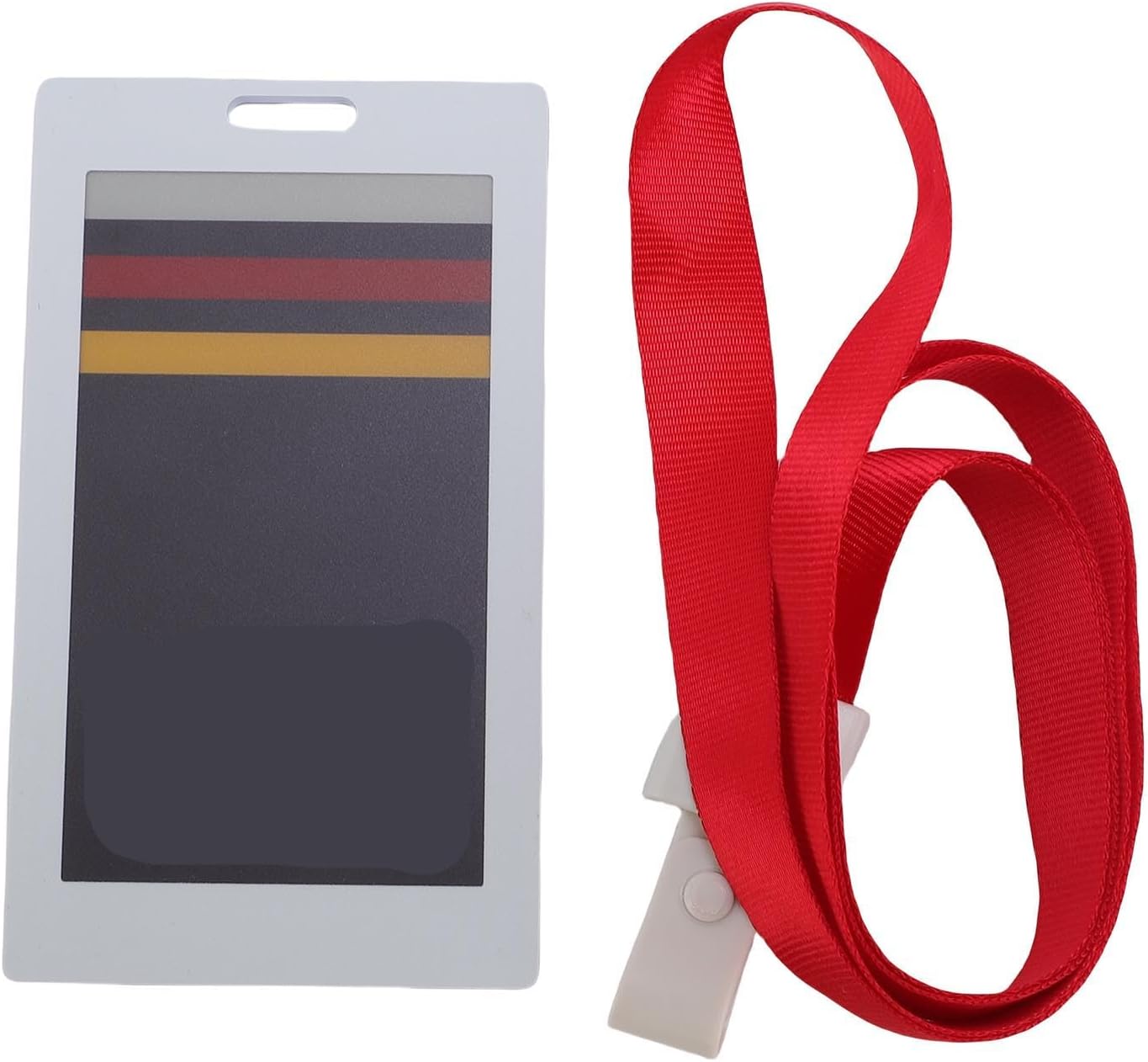 Pomya 3.7 Inch E Paper, NFC Electronic Paper ID Card with Editable Display for Employee, Student, Business Card & Price Tag, Wide Viewing Angle, Energy Efficient