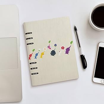 Amazon | ピクミン システム手帳 ノートメモ帳 バインダーノート