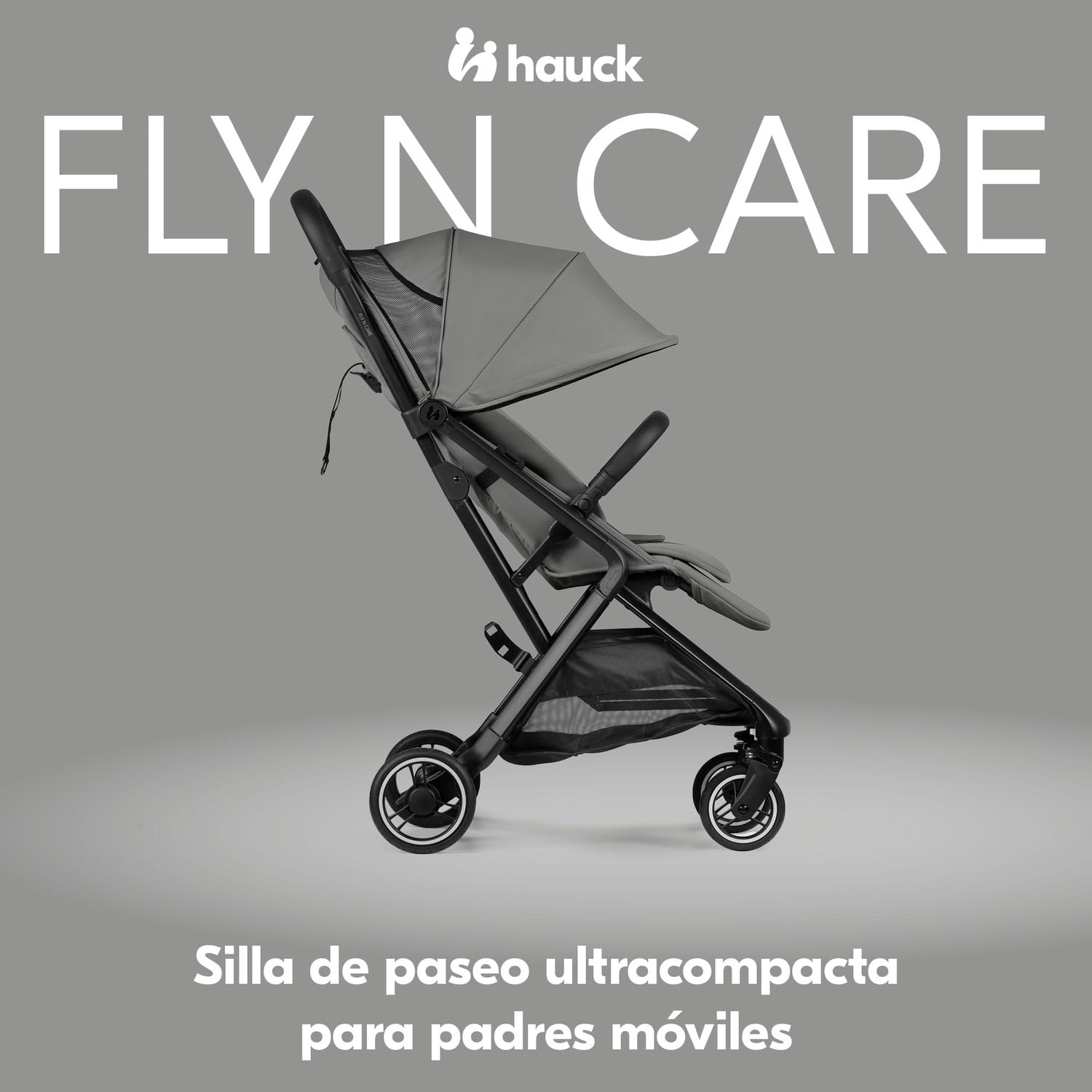 hauck Carrito Bebe Ultracompacto y Ligero Fly N Care Stone