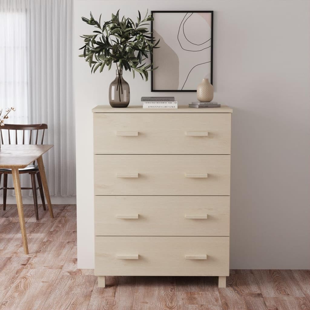 Hothingwell Kredens z litego drewna sosna 79x40x103,5 cm