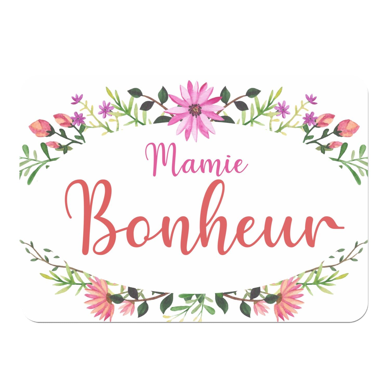 Napperons de table floraux Mamie Bonheur pour des repas de famille chaleureux