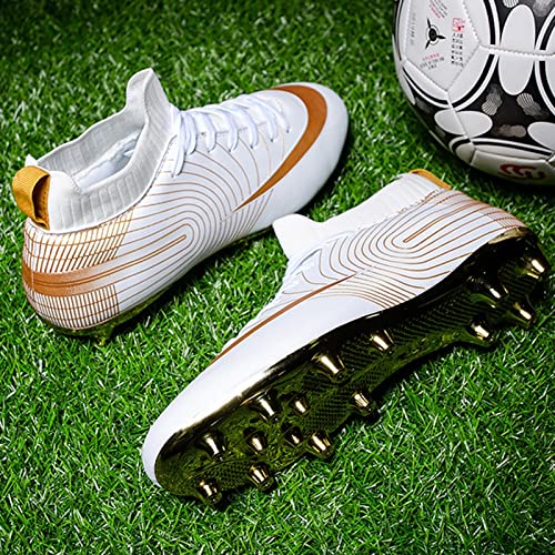 Chuteiras de Futebol Juvenil,Ar Livre Interior Fg/Ag Chuteiras de Futebol Masculino,Confortável Resp