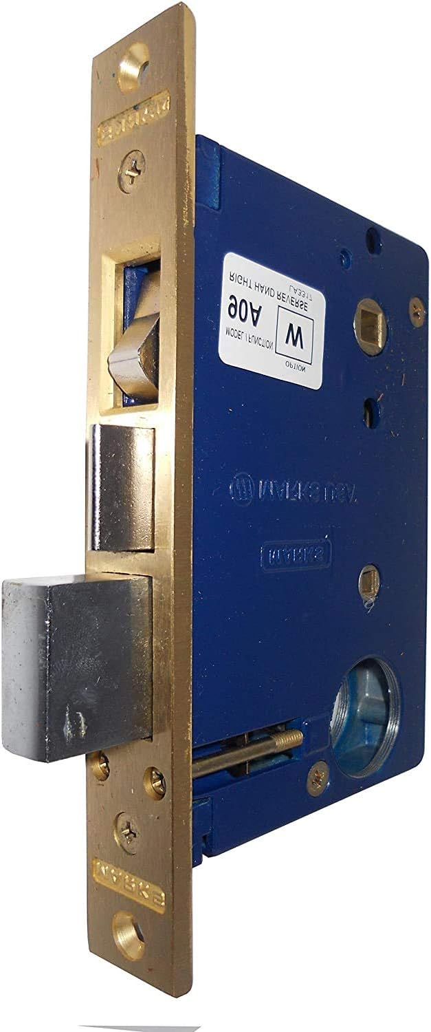 Marks 22AC Left Hand Reverse Mortise Lock Body for Iron Gate Doors