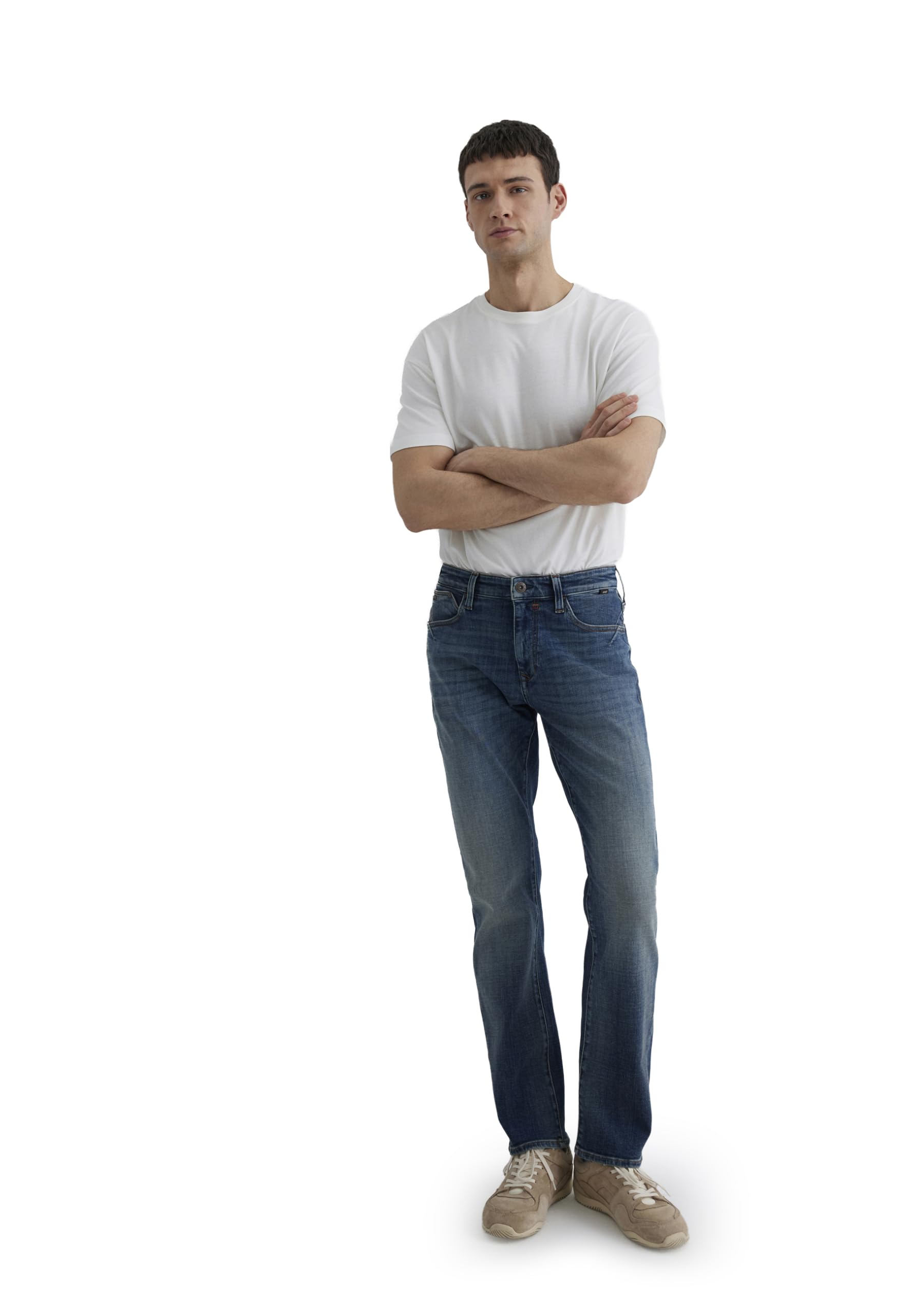 Mavi Herren Denim Pants Martin Straight Jeans