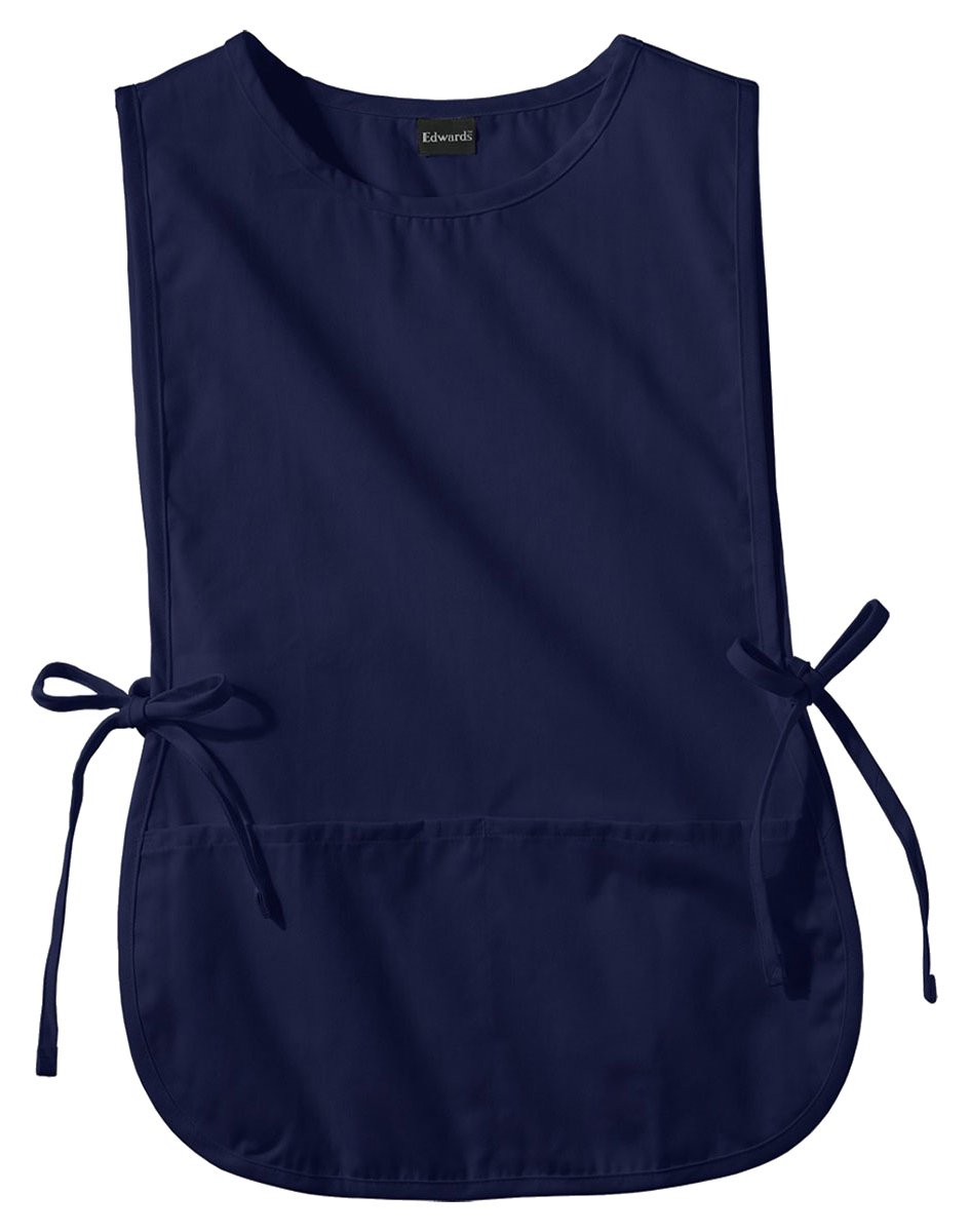 Edwards Garment Cobbler Patch Pocket Apron, NAVY, 0
