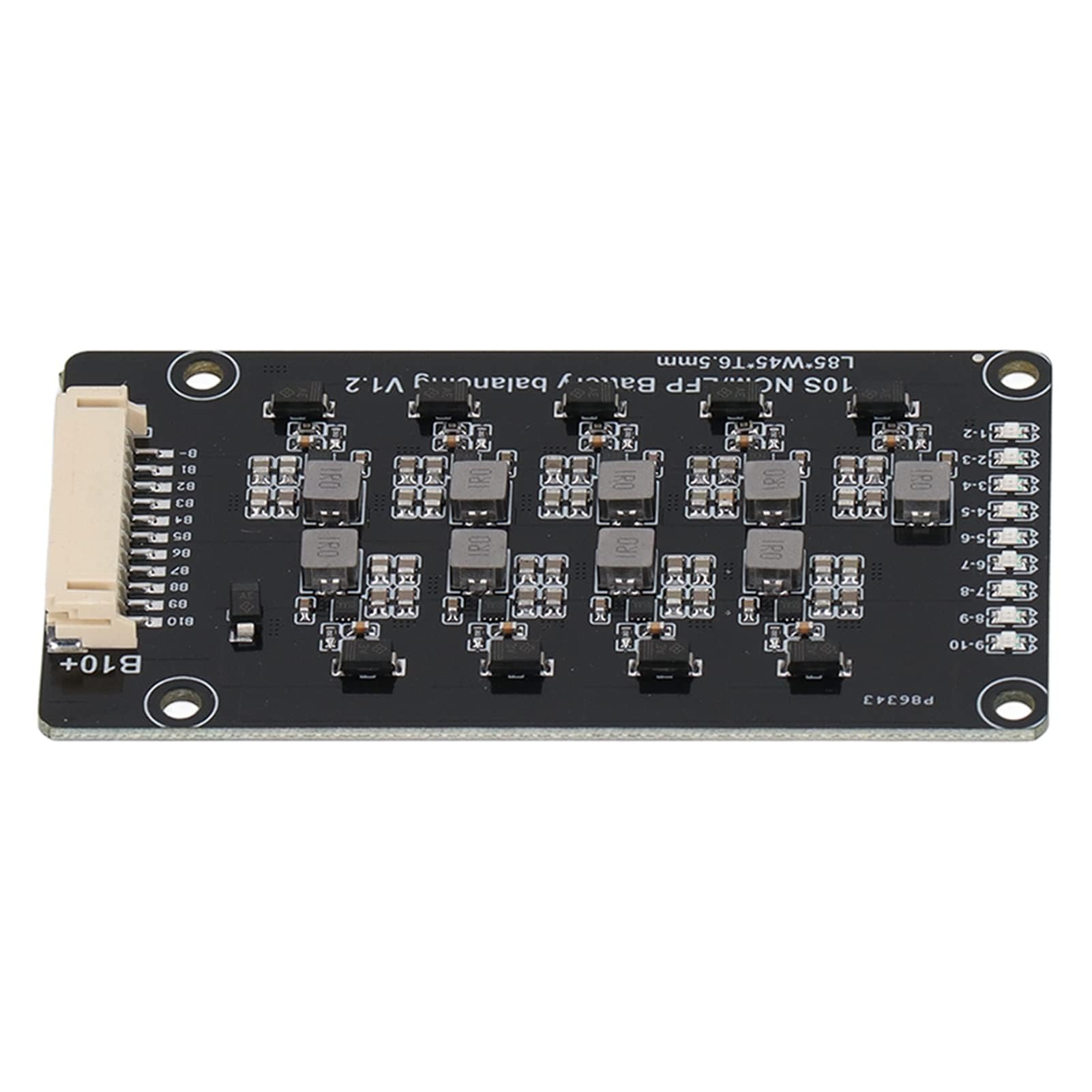 Batterie-Aktiv-Equalizer, 10S 1,2 A Batterie-Aktiv-Equalizer, Automatischer Benachbarter Ausgleich, MOS-induktiver Batterie-Balancer