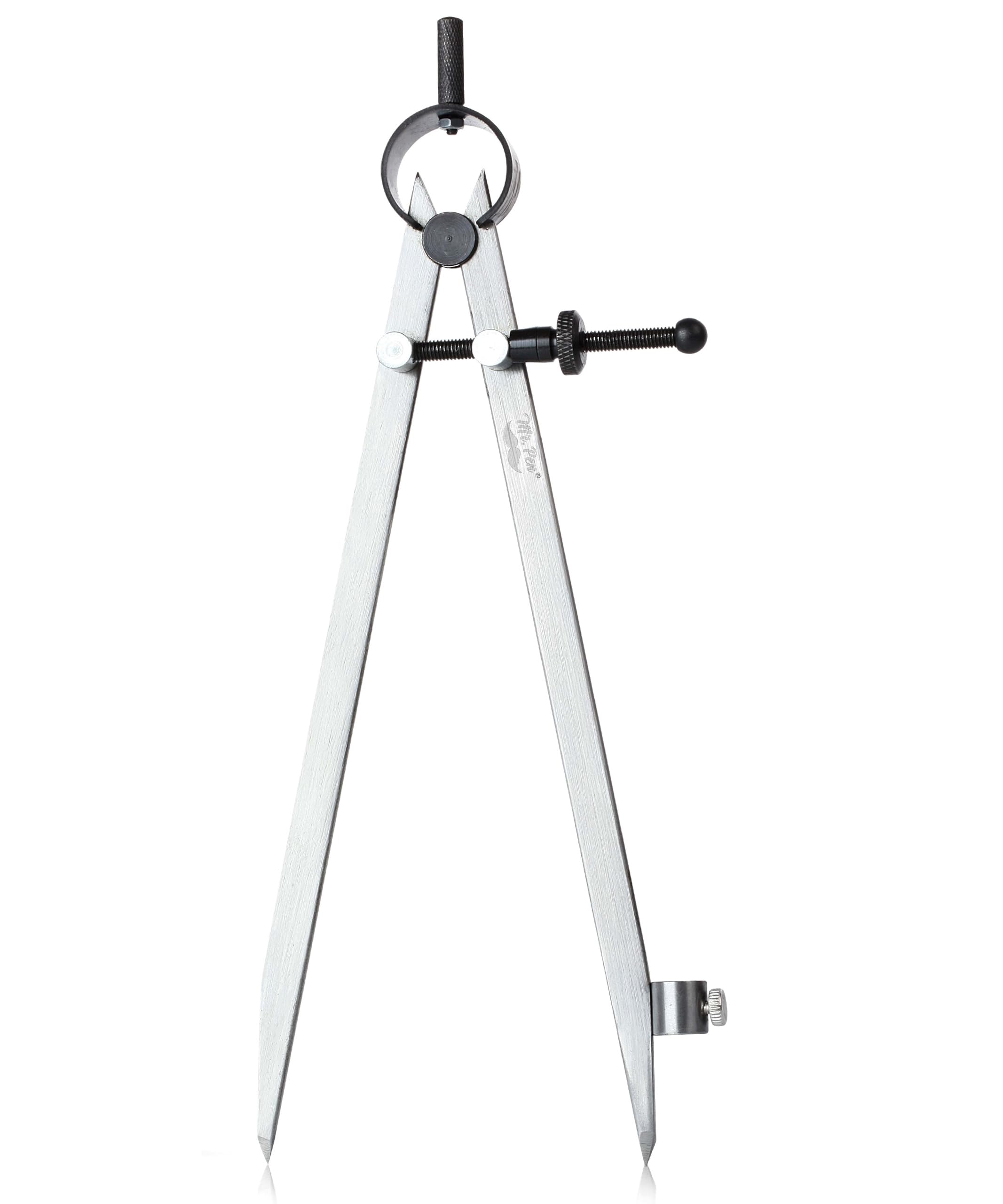 Mr. Pen- Professional Compass with Lock, Pencil Compass, Woodworking Compass, Compass for Geometry, Wing Divider, Compass Drawing, Drafting Compass, Carpenter Compass