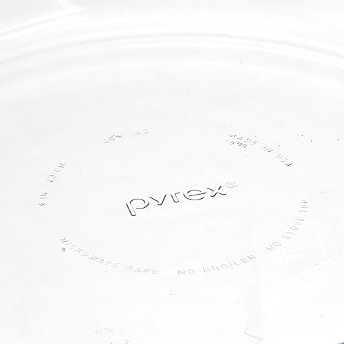 Miniatura 5 de Bandeja para tartas de vidrio Pírex para hornear, 9 x 1.2, Transparente