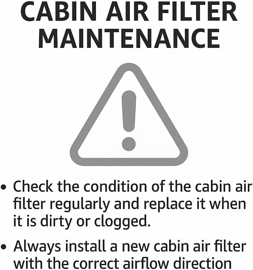 Engine Cabin Air Filter Kit,Replacement for Acura RDX V6 3.5L 2013 2014 2015 2016 2017 2018,2-Pack