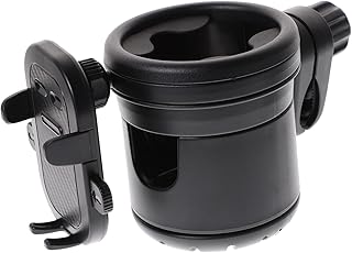 Totority Carrinho De Bebê Porta-Biberão Porta-Copos Universal Para Carrinho Carrinho De Bebê Porta-Copos Universal Acessórios Para Celular Bicicleta Porta-Celular Porta-Copos Walker