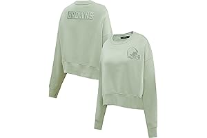 Cleveland Browns Women's Light NFL Neutral Pullover Sweatshirt