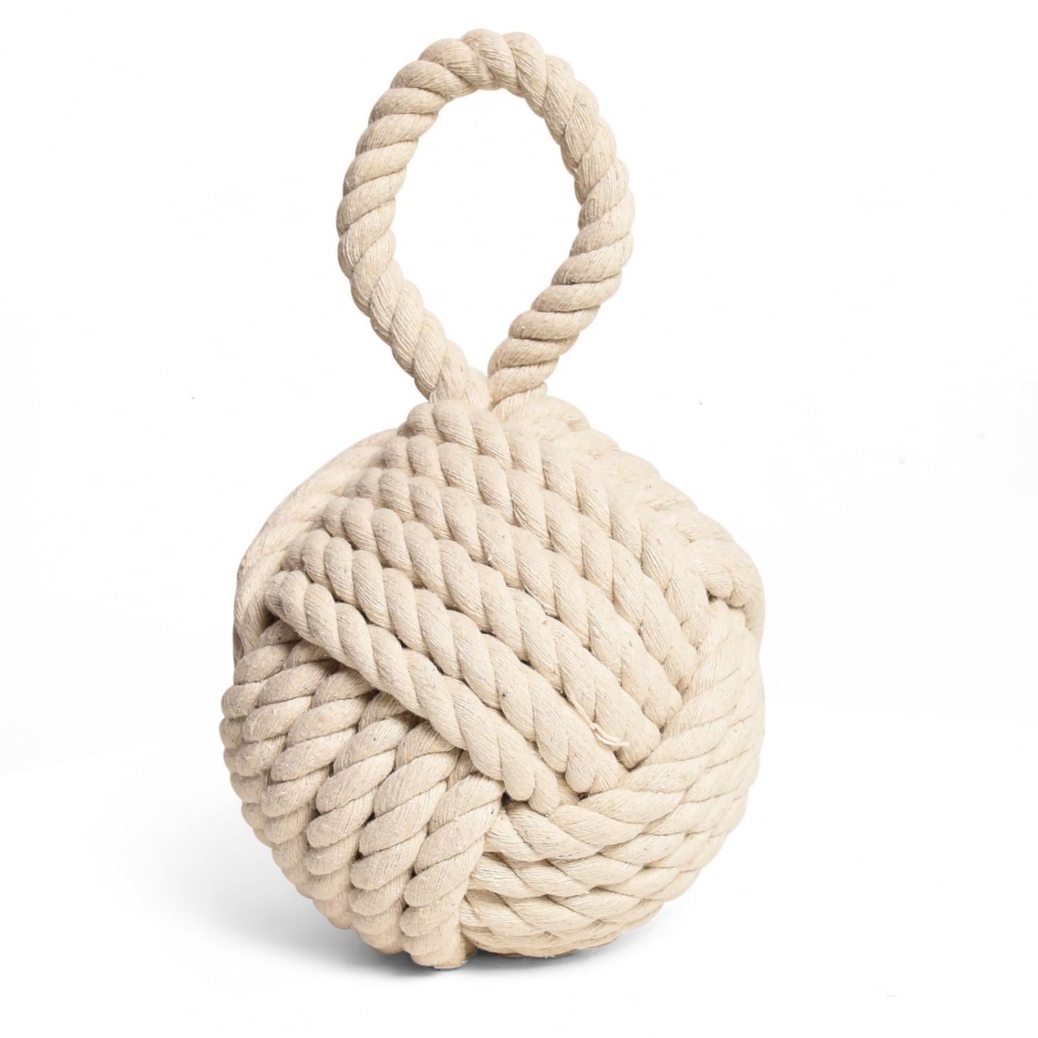 Photo 1 of Monrocco Rope Door Stop, 6 inch Knot Nautical Decor