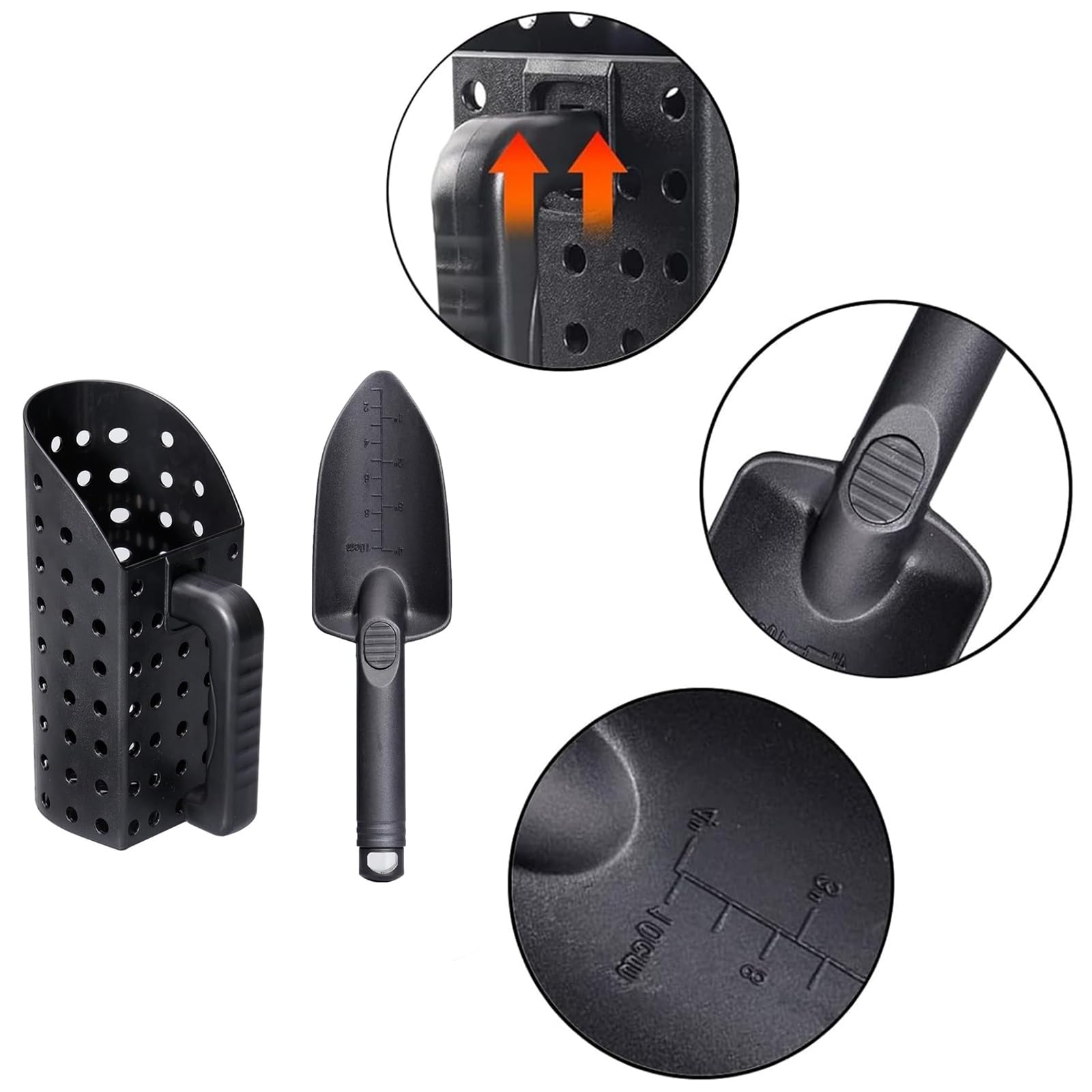 détecteur de métaux Set de pelles à Sable, Set de pelles pour la détection de métaux et Le Jardinage, Accessoires pour Creuser la Plage, pelles pour détecter Les métaux, Creuser sur la Plage