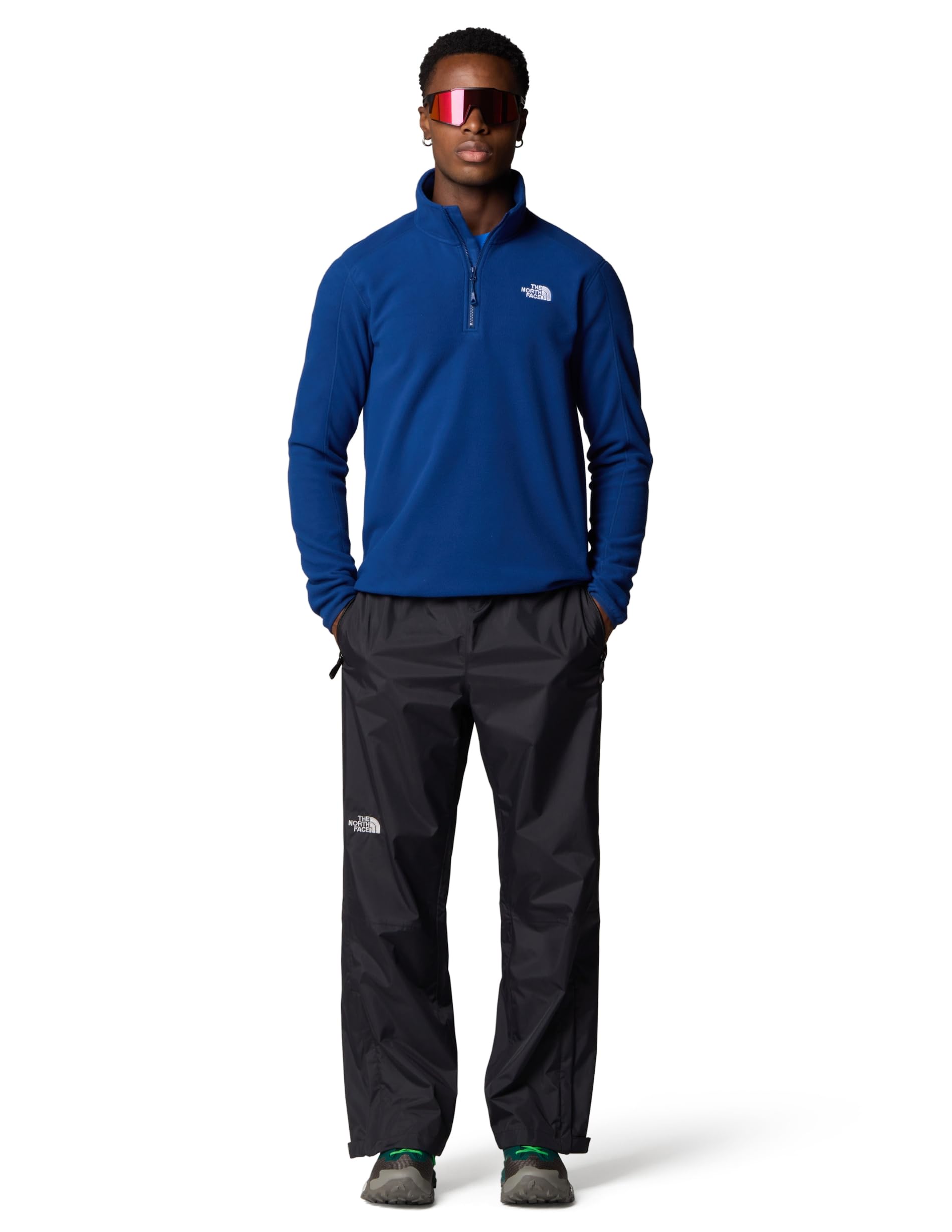 THE NORTH FACE - Chaqueta con Textura Cap Rock para Hombre - Cremallera de Cuarto