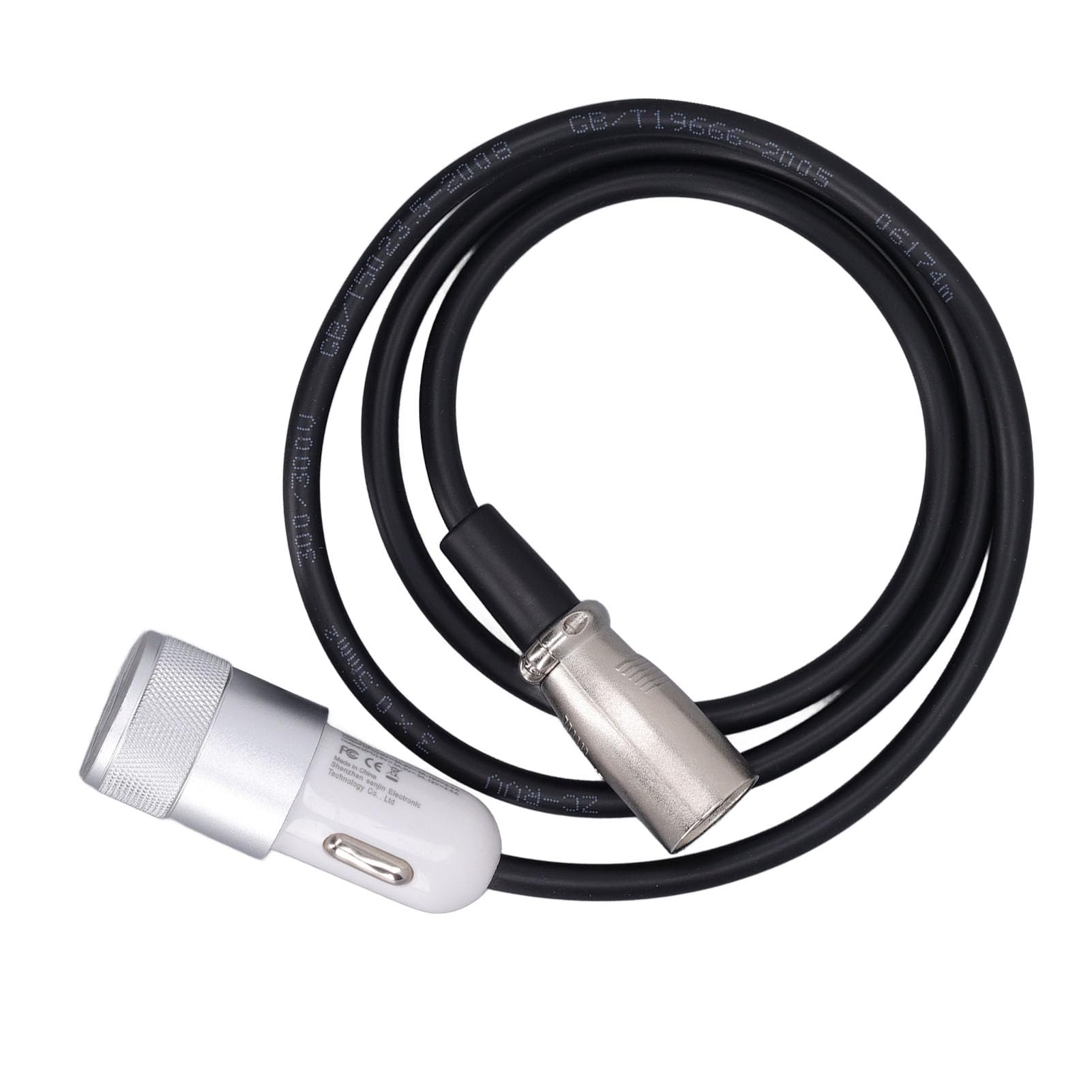 Elektryczny Kontroler Typu Joystick na Wózku Inwalidzkim Kabel ładujący BC04 2PD60W 12 do 24 V Kabel do ładowania Joysticka dla Wózków Inwalidzkich Szybka Linia ładowania Akcesoria