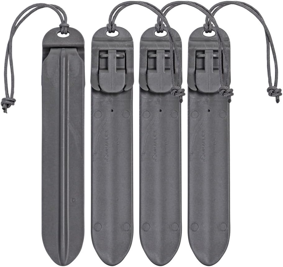 VANQUEST 5" MOLLE Sticks (4 Pack) (Wolf Gray)