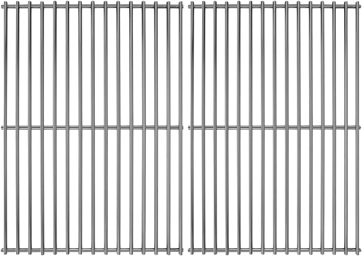 Hisencn Stainless Steel Cooking Grates for Thermos Grill 461252605, Kirkland Front