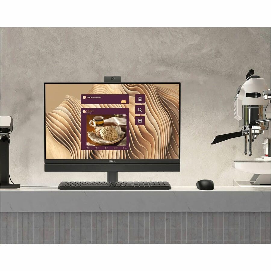 Image of Dell Pro 24 (65W) QC24250 Intel Core Ultra 7 265 Processor 16GB RAM 512GB SSD 23.8 inch All-in-One Desktop