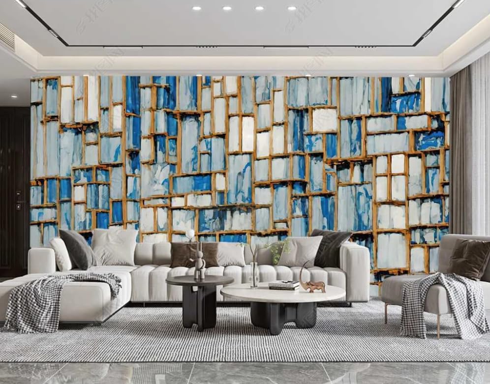 Papier Peint Panoramique Vagues Mer grand format pour decoration murale salon moderne