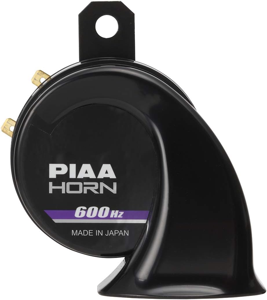 PIAA (pia) Horn [Choose Your Horn] Treble 600Hz Black Pack of 1 Ho – 5