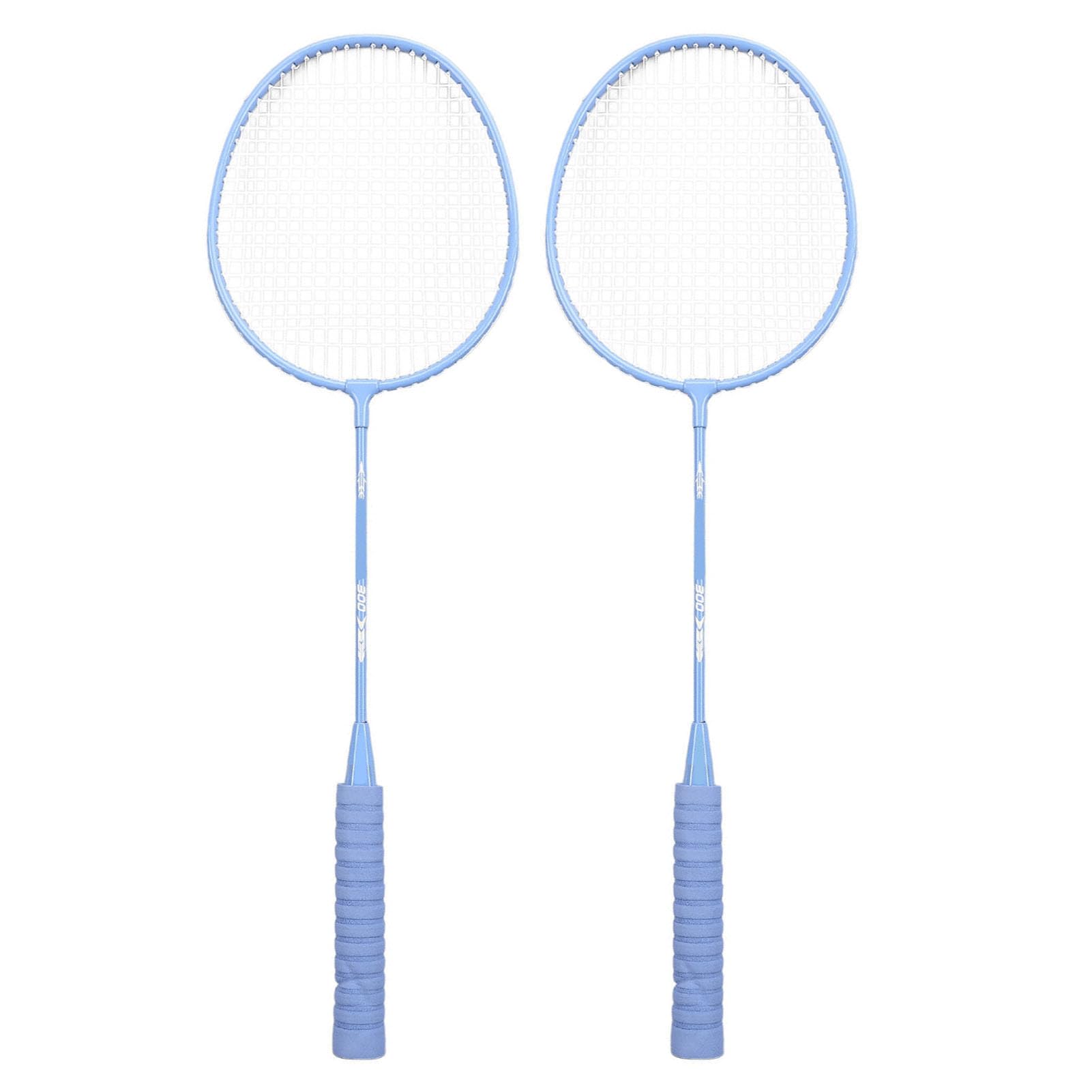 EMUKOEP Badminton-Set für 2 Spieler mit Hochdichter Legierung
