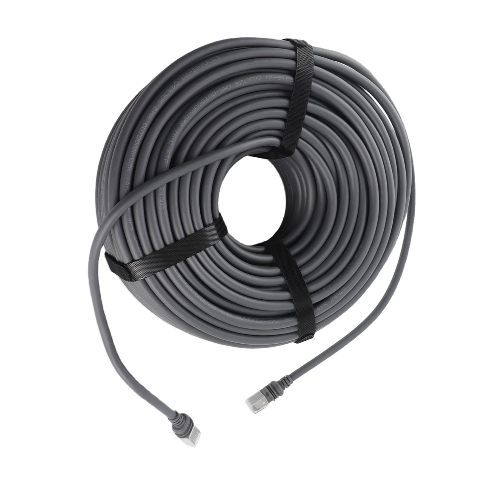 Generic Cable Satelital Rectangular Cable de Extensión Impermeable de Alta Velocidad de 2000 Mbps para Antena Parabólica Gen 3 de 150 Pies
