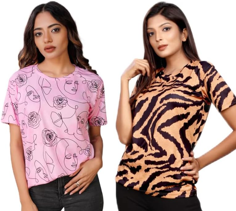 SHRIEZOversized Tshirt for Ladies T-Shirt for Women/Girls