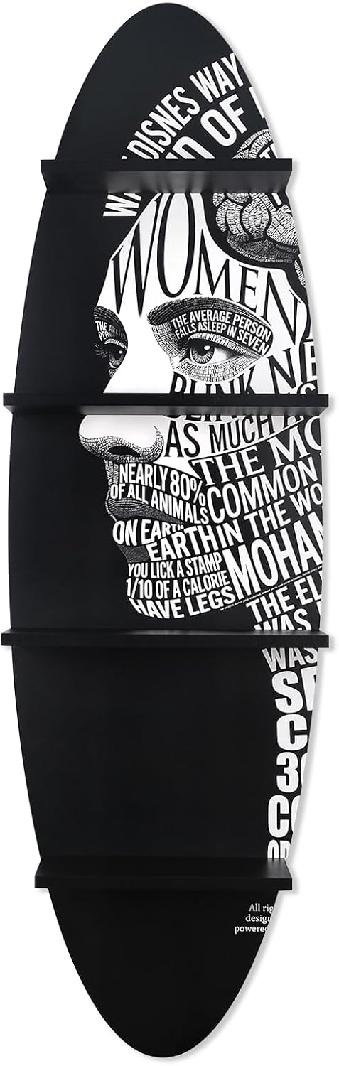 Cool Wall Decor 4 Tiered Wall Shelf