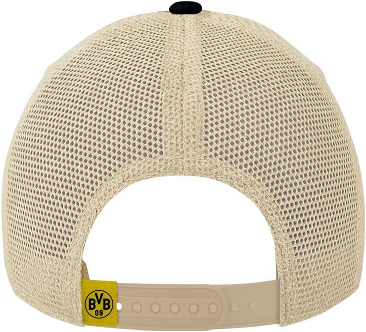 Borussia Dortmund Color Badge Offroad Trucker Hat - Black - Image 2