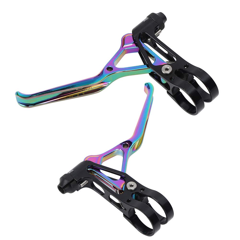 Changor Leve Freno Bici, Lega di Alluminio Ultraleggera | Finitura elettrolitica, robusta, compatibile con mountain bike, accessori ciclismo, pesa 83 g