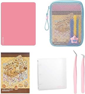 8-in-1 Professional Sticker Tool Kit: Organizer, Transfer Tools, and Non-Slip Mat for Journaling and Scrapbooking