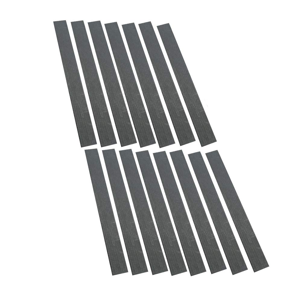 SOFIALXC Purity Graphite Electrode Plate Cathode Anode Conductive Water Treatment Electric Spark Graphite Sheet 15Pcs,45mmx15mmx8mm