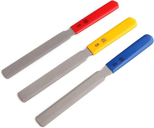 Miniatura 8 de Holmer Archivos de tuerca de guitarra de bajo doble filo, juego de archivos de corona de traste, herramientas de luthier para P Bass Jazz Bass