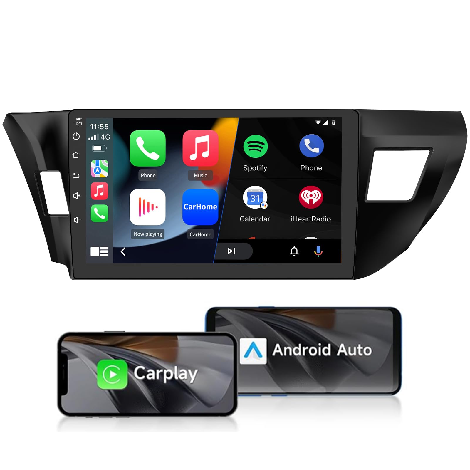 Android 13 Car Radio for Toyota Corolla 2014 2015 2016 10