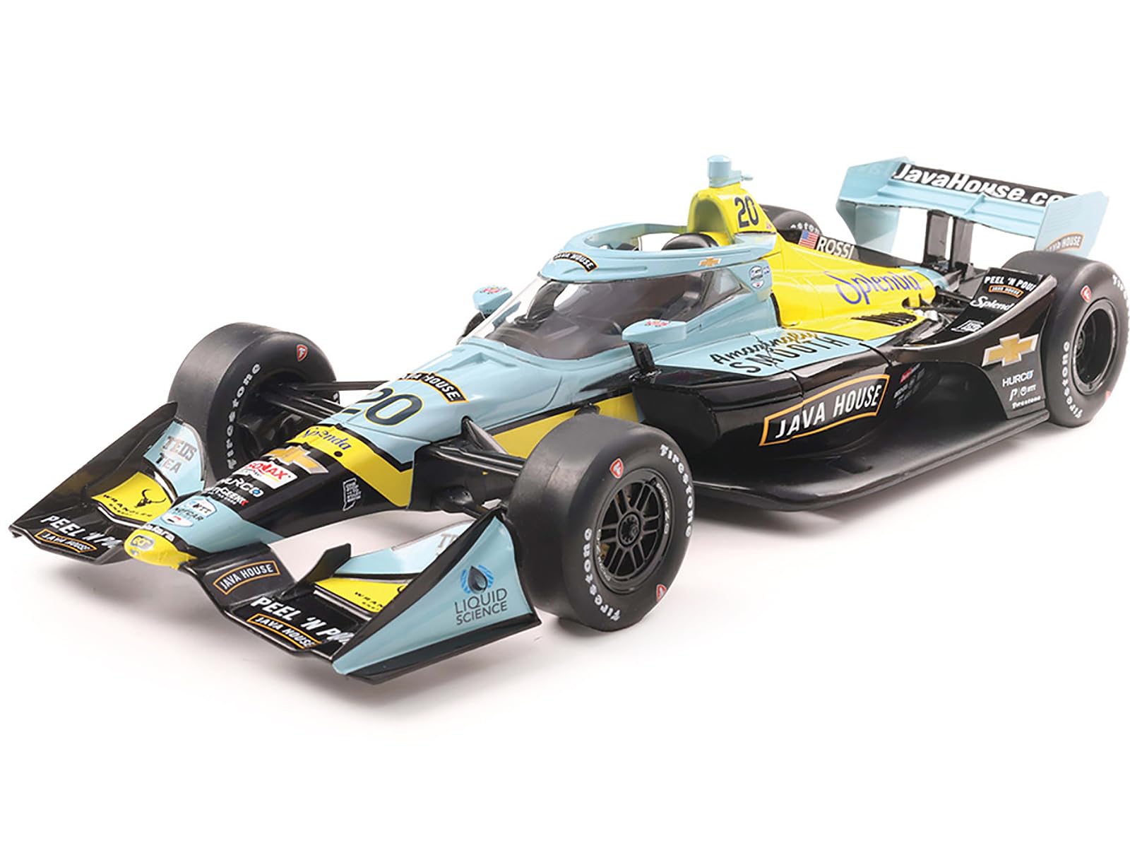 Amazon.com: #20 Alexander Rossi Java House Ed Carpenter Racing